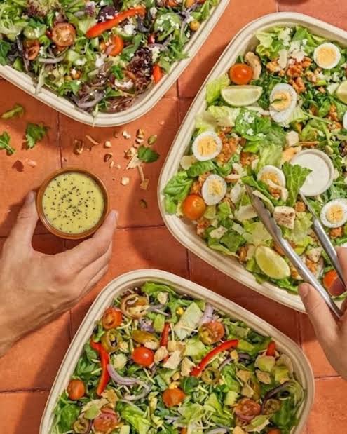 Fresh Salad Bowl Platter